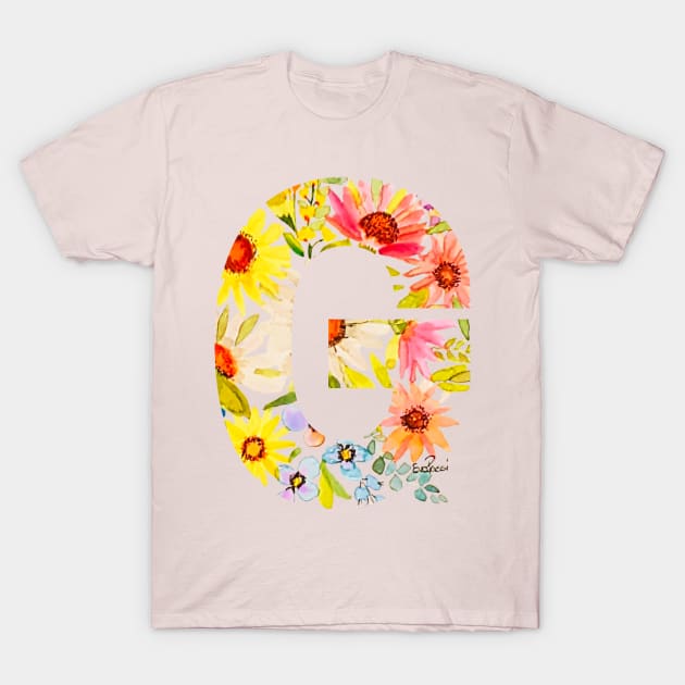 Great Grace life wathercolor T-Shirt by Eva Passi Arts